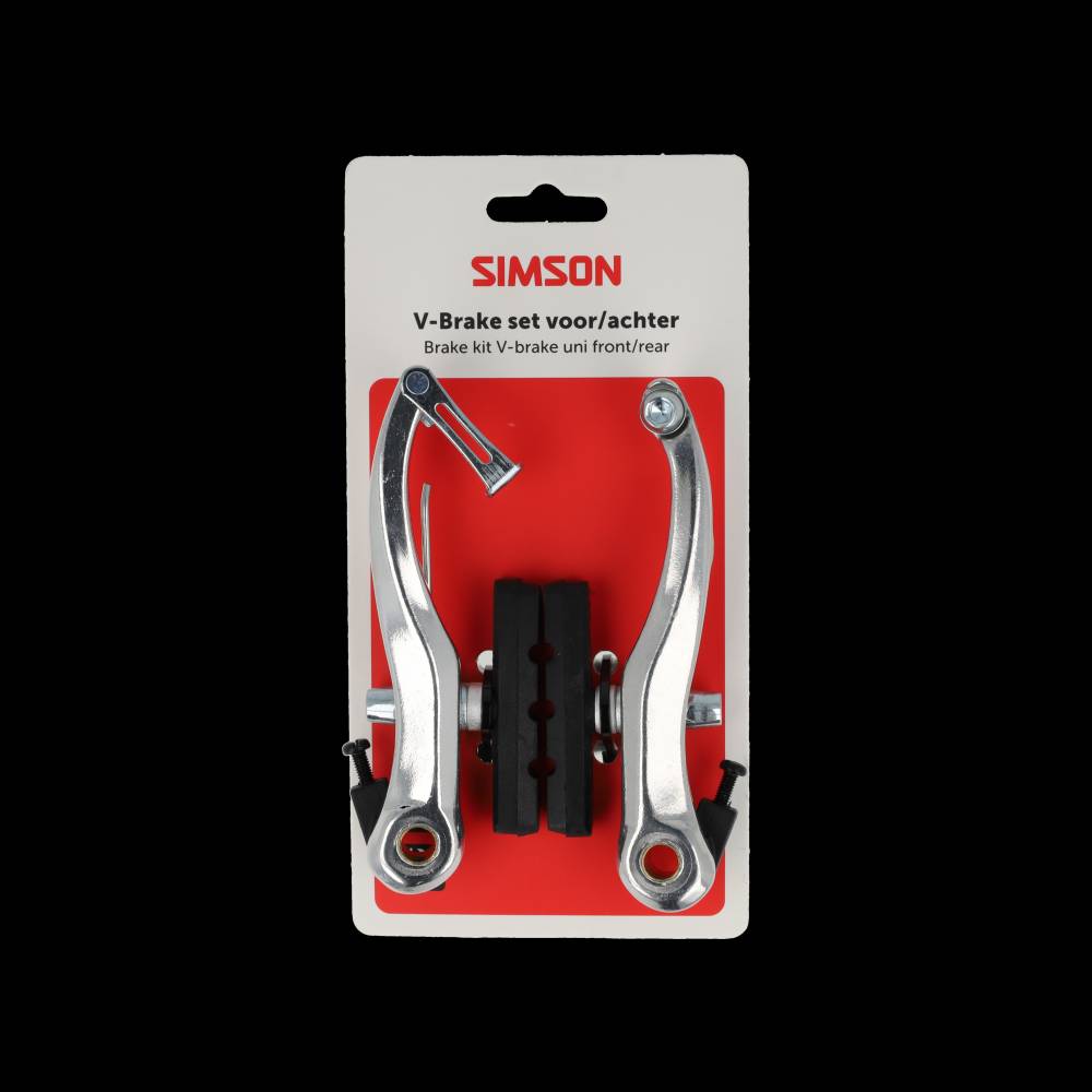Simson - v-brake remmenset geschikt als voor- en achterrem