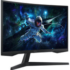 Samsung odyssey g5 g55c 27 curved gaming monitor (zwart, hdmi, displayport, 165 hz)