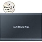 Externe solid state drive t7 titan grijs 1 tb