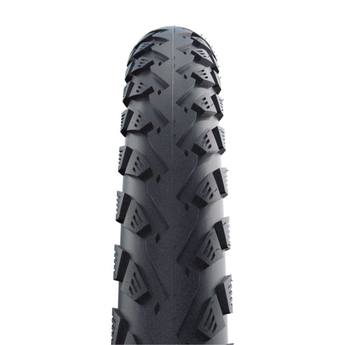 SCHWALBE - SCHWALBE Land cruiser - wired - green compound - k-guard - 26x2.00 - black