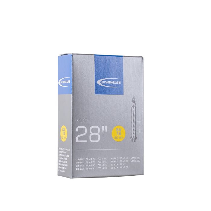 SCHWALBE - SCHWALBE Tube (sv15) - road - 28'' (23/30-622/630) - presta 60mm