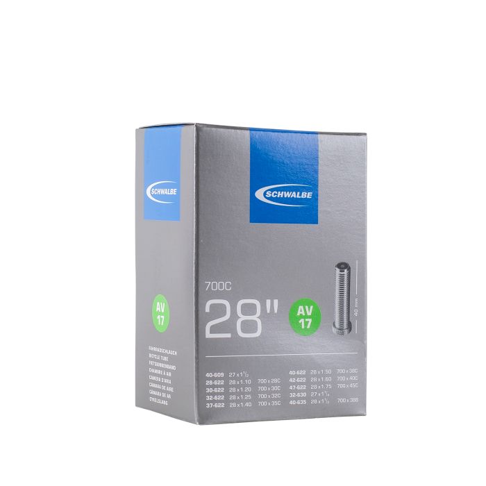 SCHWALBE - SCHWALBE Tube (av17) - tour / gravel - 28'' (28/47-622/635) - schrader