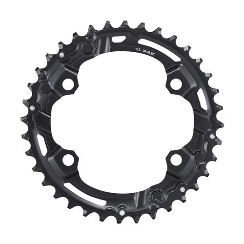 SHIMANO - SHIMANO kettingblad deore 11v 36t fc-m5100-2 zwart
