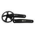 Vwp crankstel 36t bmx mini-junior 170mm zwart