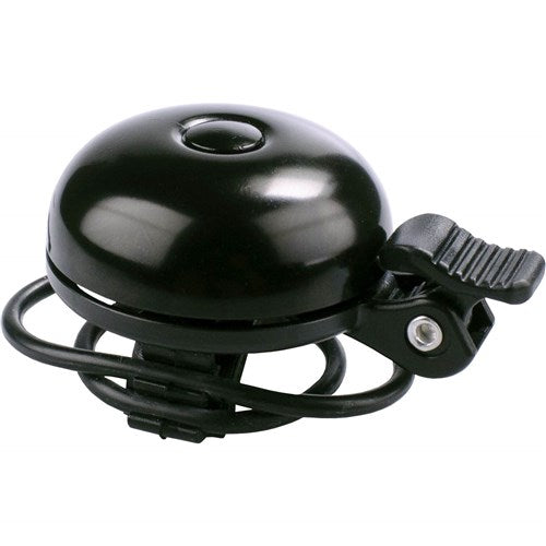 Simson - fietsbel race rubber elastiek bevestiging zwart