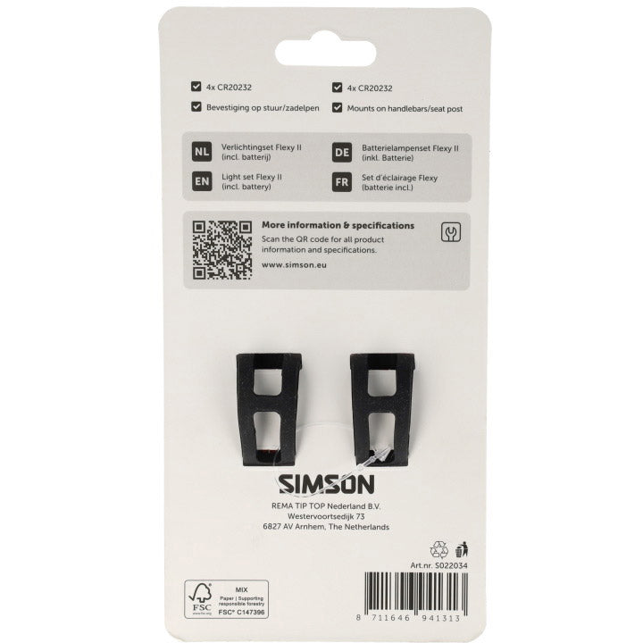 Simson - verlichtingset aurora flexy ii