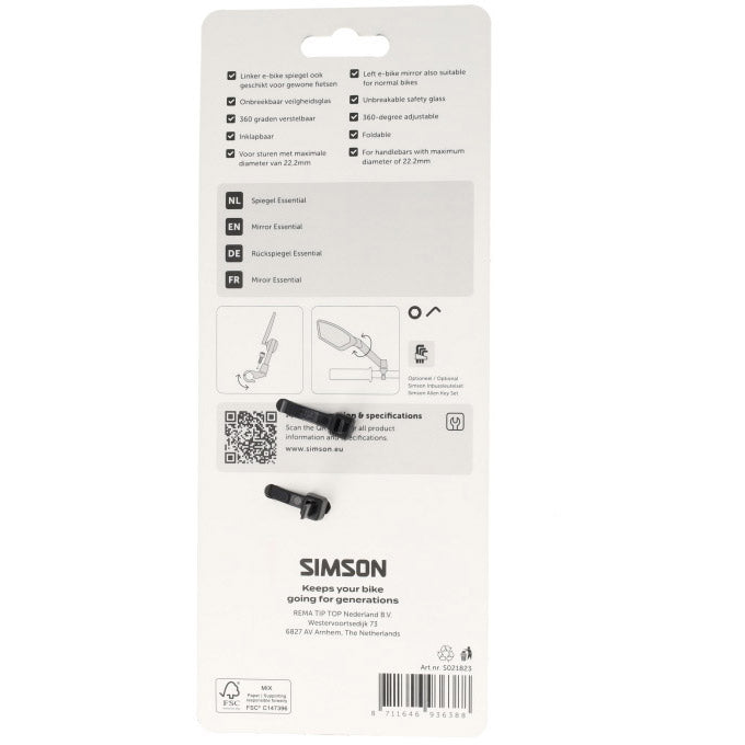 Simson - spiegel essential