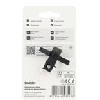 Simson - bel compact zilver
