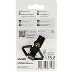 Simson - bel hybride zilver