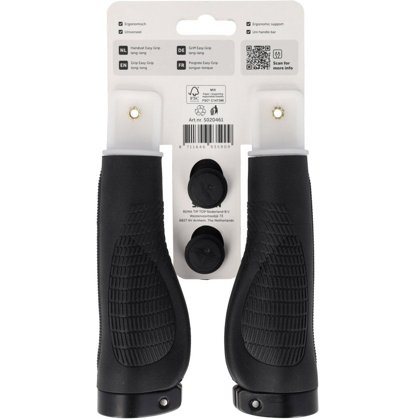 Simson - handvatten easy grip lang/lang m/schroefjes