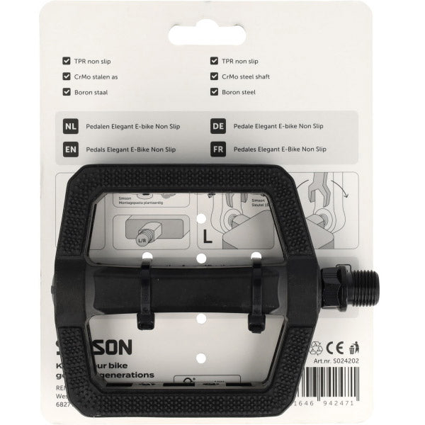 Simson - pedalen elegant e-bike non slip