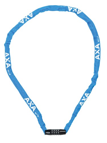 Axa - Slotketting rigid 120cm codeslot blauw
