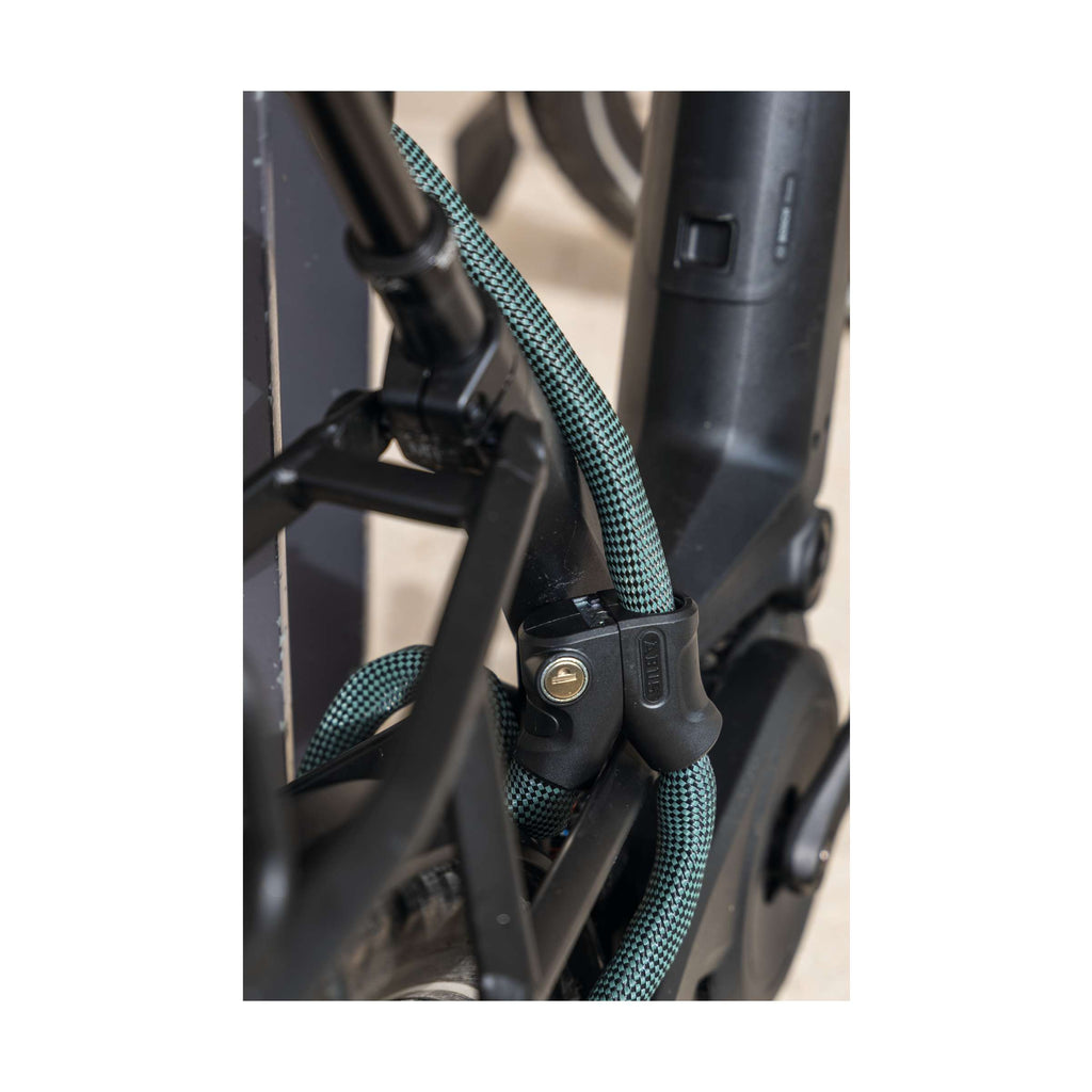 Abus fietsslot kettingslot - infinity loop 1806 - security level 6 - groen - 140 cm - geschikt voor elektrische fietsen en stadsfietsen