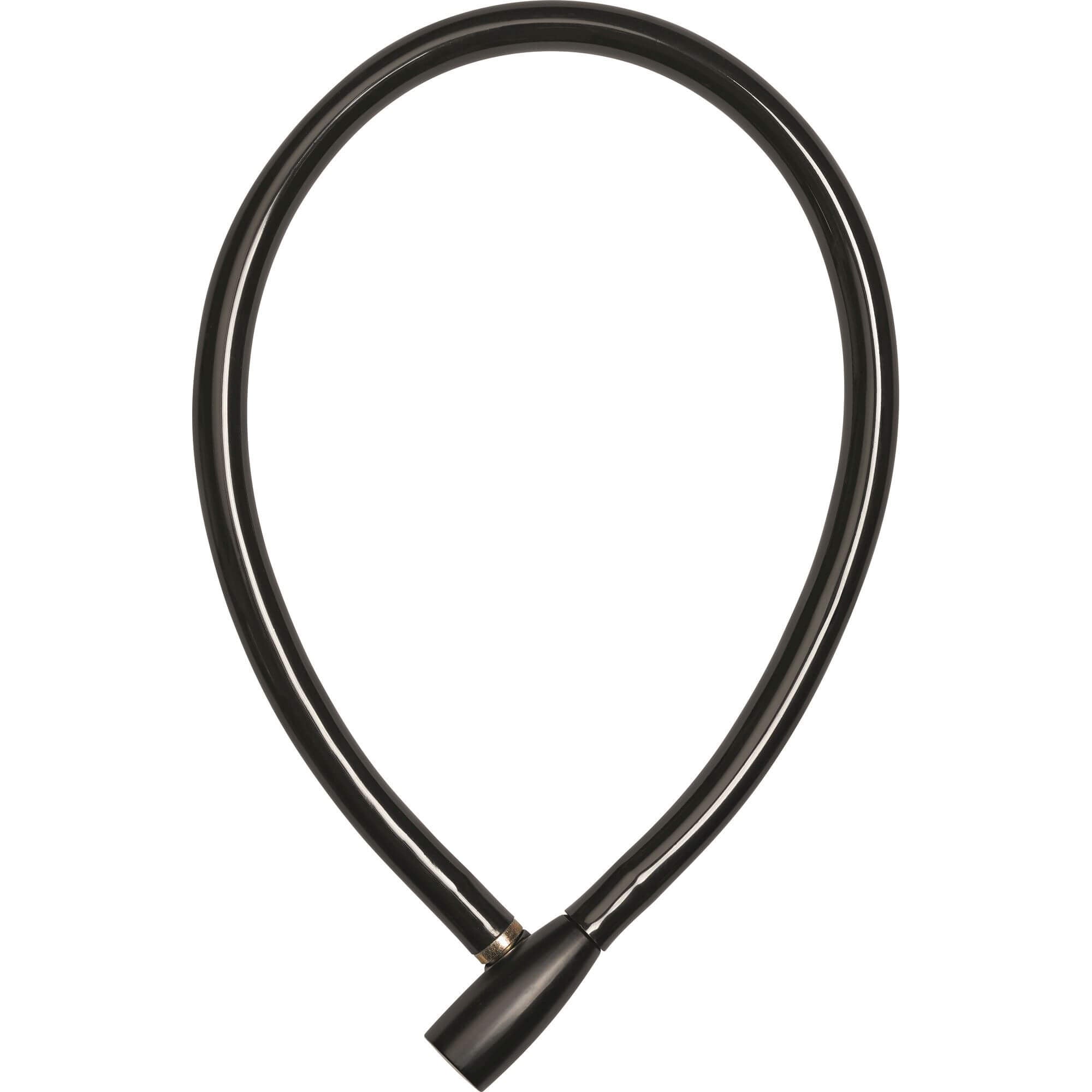 Abus Serrure à câble 3406K/55 Noir - Serrure à clé pour vélo (55cm)