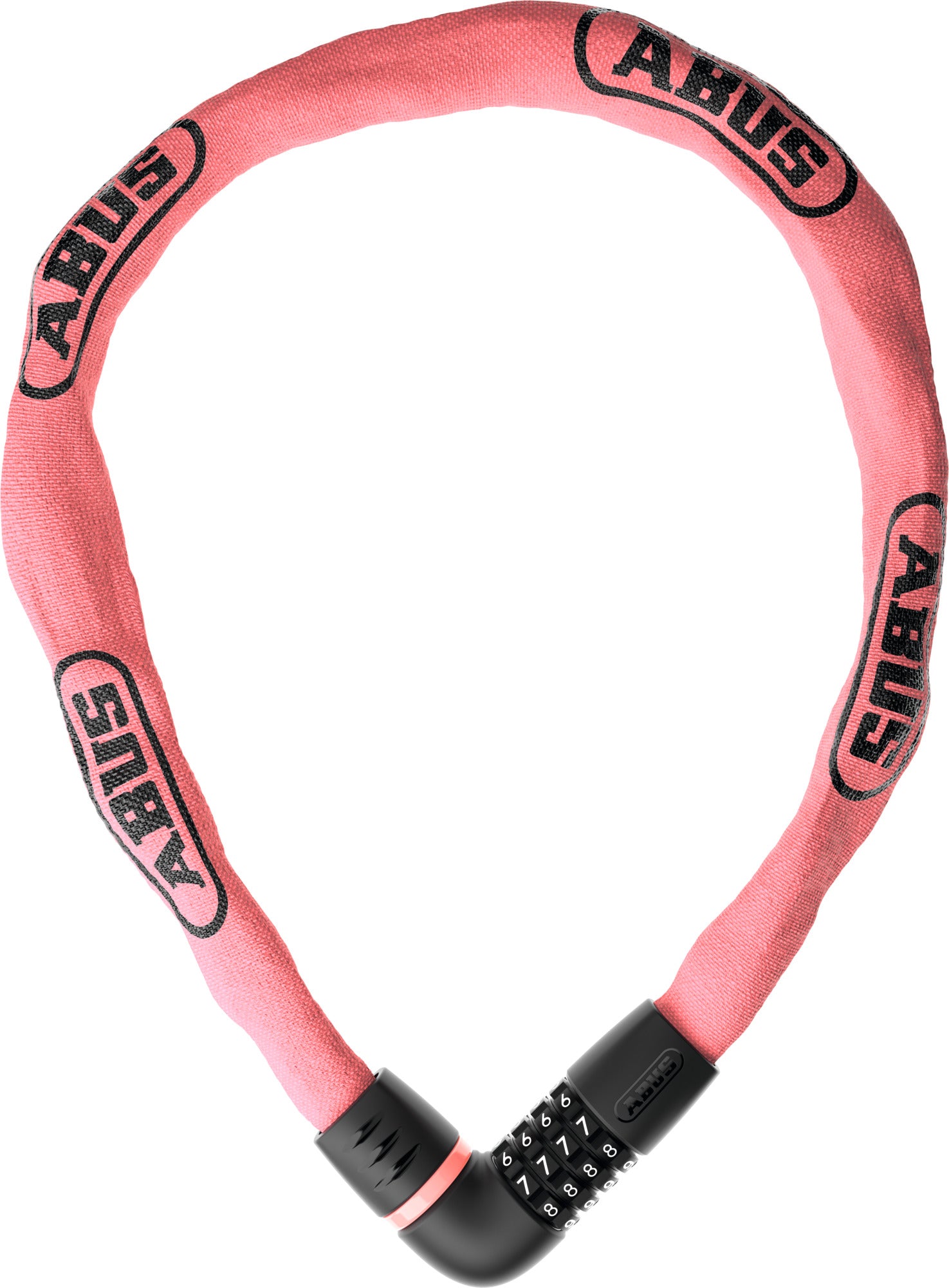 Abus - kettingslot code tresor 6807c/110 rose blush