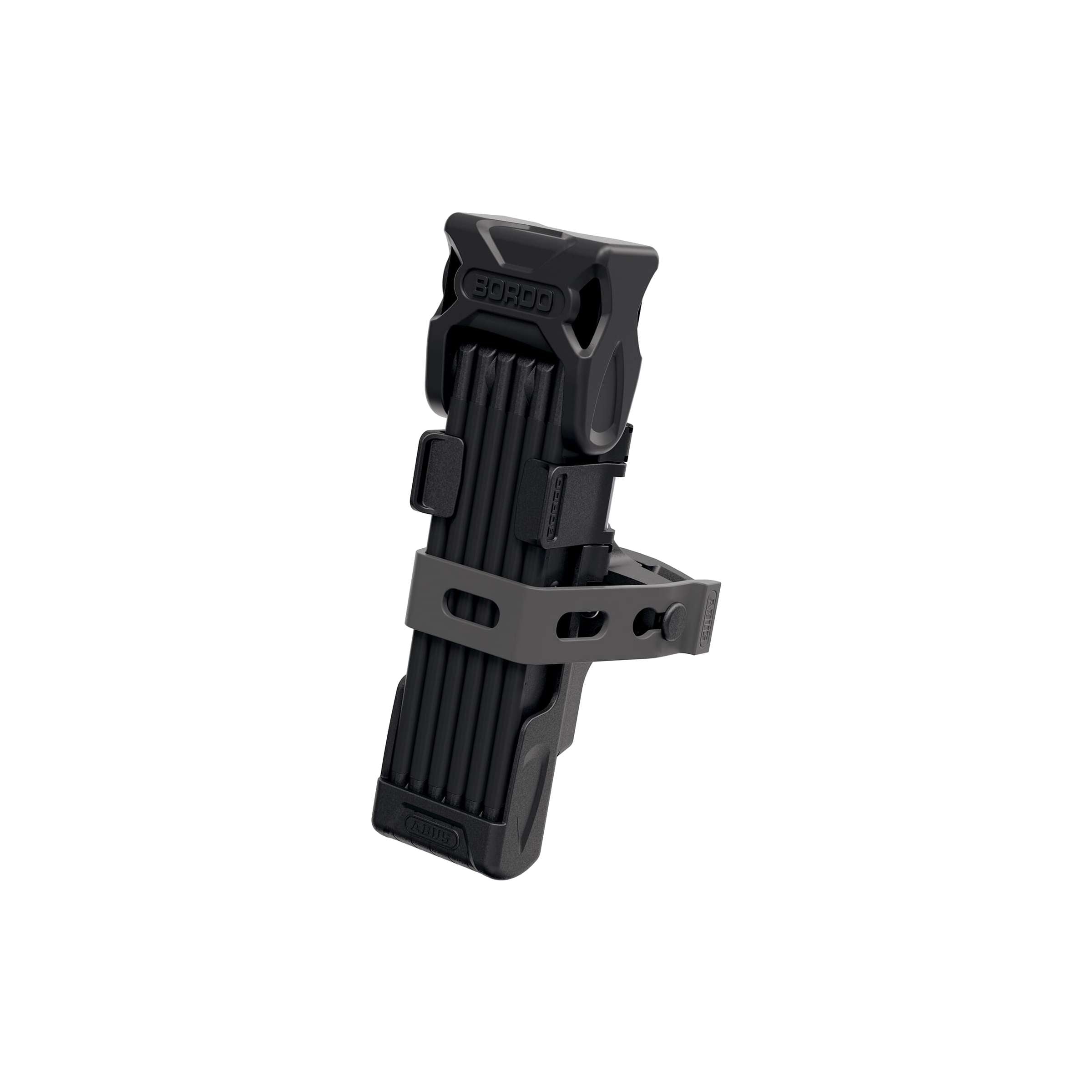 Abus Bordo 6000K/90 - Cadenas Vélo Pliant Noir 90cm - Sécurité Niveau 10/15