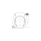 Abus Shield XPlus 5755L ART 2 - Serrure de vélo noir 5755L avec fente pour chaîne d'insertion