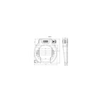 Antivol à anneau Abus Frame Amparo 4750XL R. Niveau de sécurité 9. Avec grande ouverture de roue