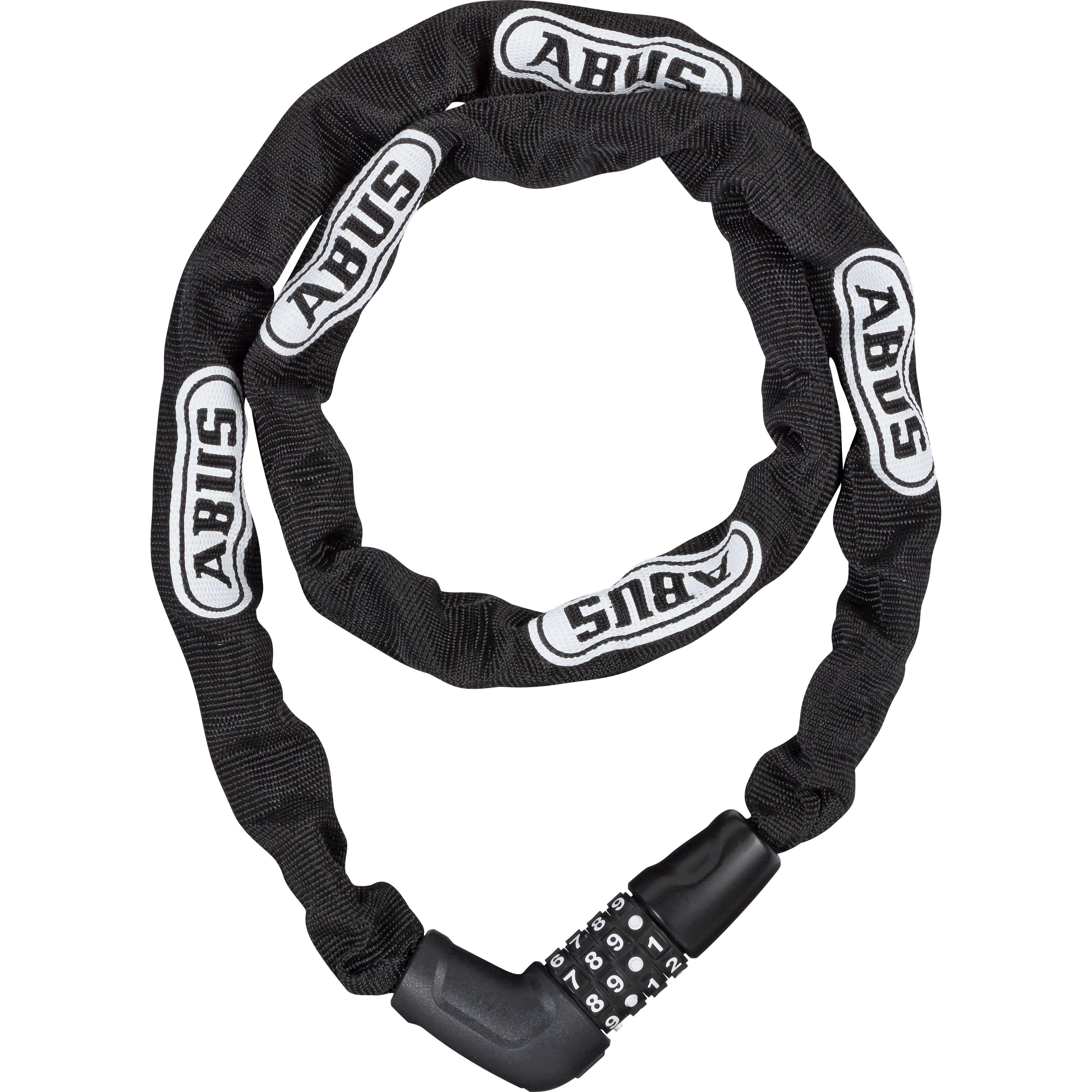 Abus Cadenas Vélo 5805C/75 Noir, Chaîne 4mm, Longueur 75cm, Sport, Noir