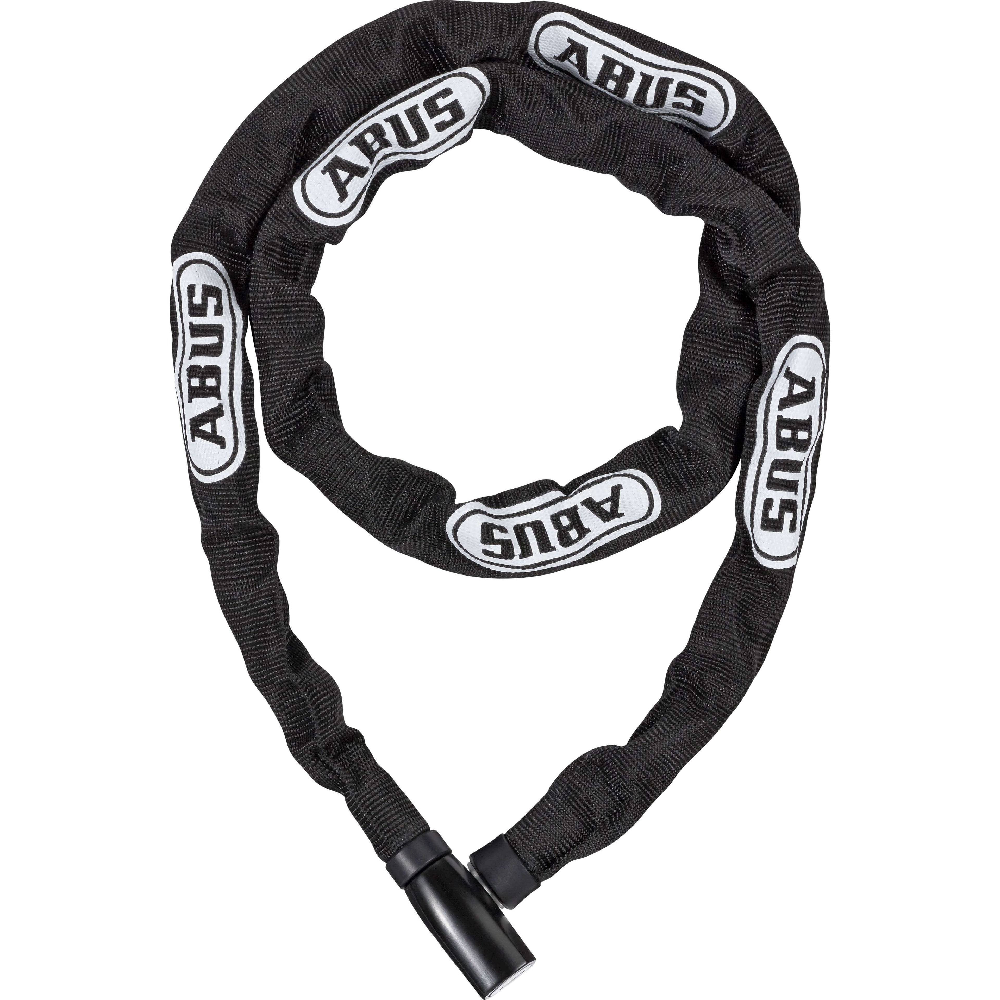 Abus cadenas à chaîne 4804K/110 noir, 4mm d'épaisseur, 110cm, vélo