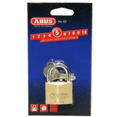 Abus Cadenas 65/40mm - Or - 40mm - clé - 5cm -