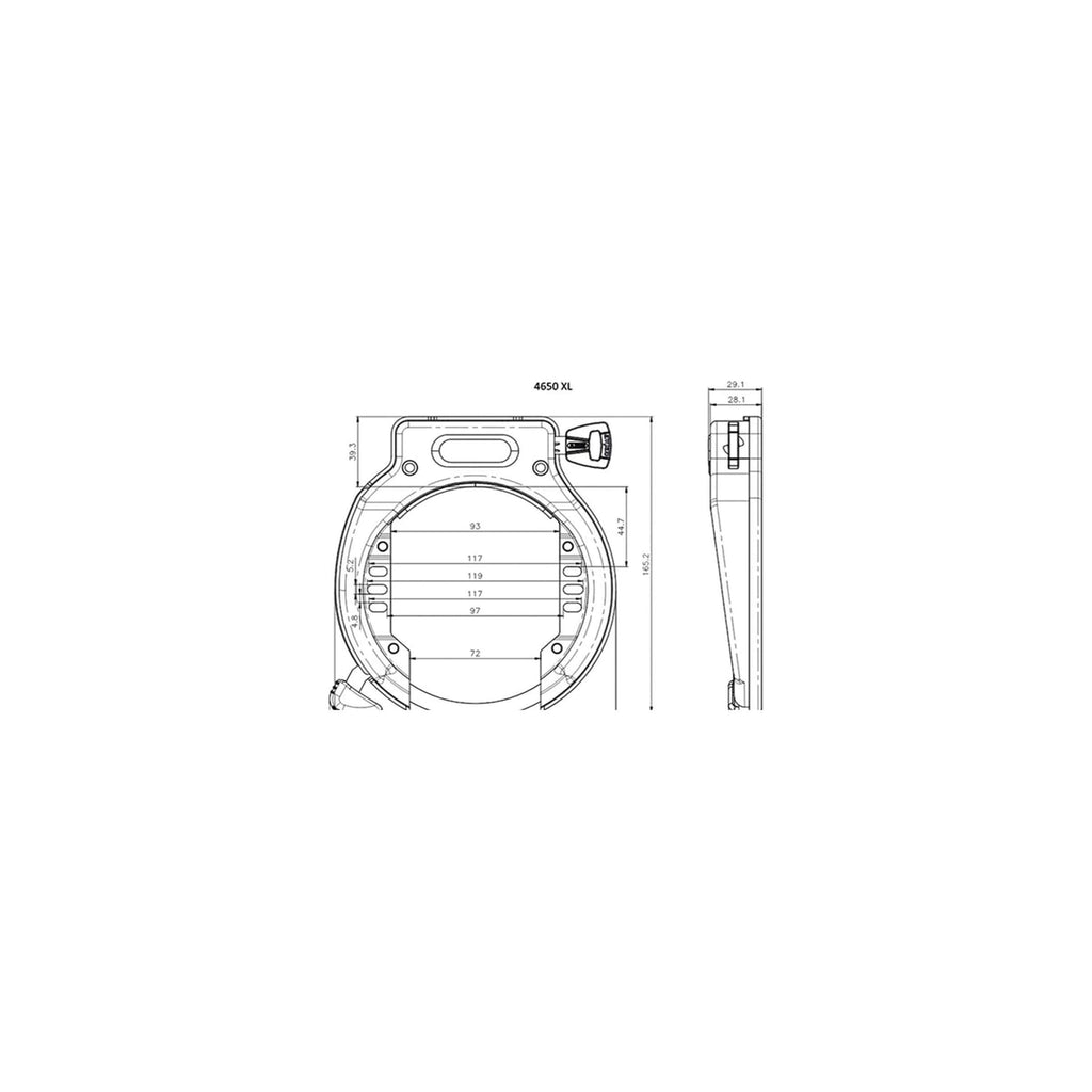 Abus Amparo 2.0 4650 XL - Serrure vélo ART 2 - 9/15 - Noir