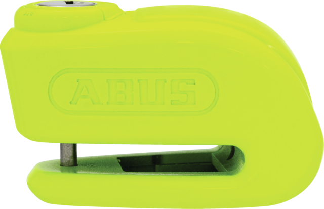 Abus schijfremslot 365 trigger alarm 2.0 geel