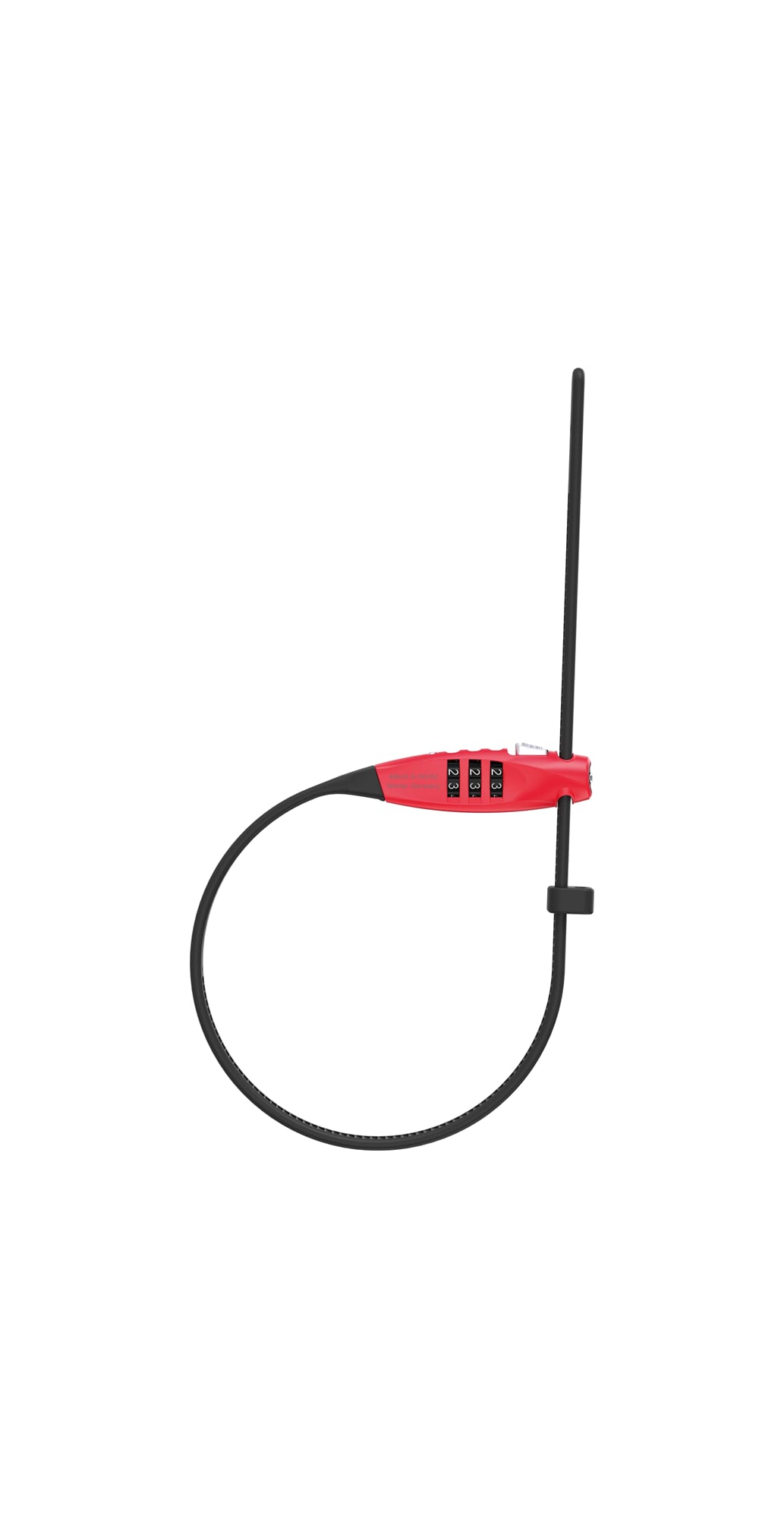 Abus Combiflex TravelGuard rouge