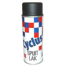 Cycplus - Cycplus spuitlak 400cc zwart mat