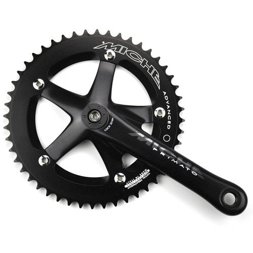 Miche - Miche crankstel piste advanced 165mm 48tds. 1/8 zwart