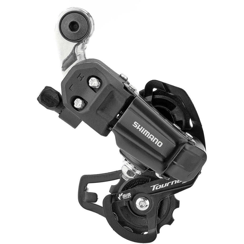Shimano - achterderailleur tourney 6/7v k. kooi dm zwart oem