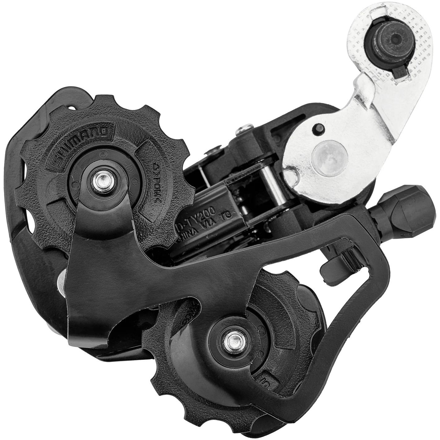 Shimano - achterderailleur tourney 6/7v k. kooi dm zwart oem