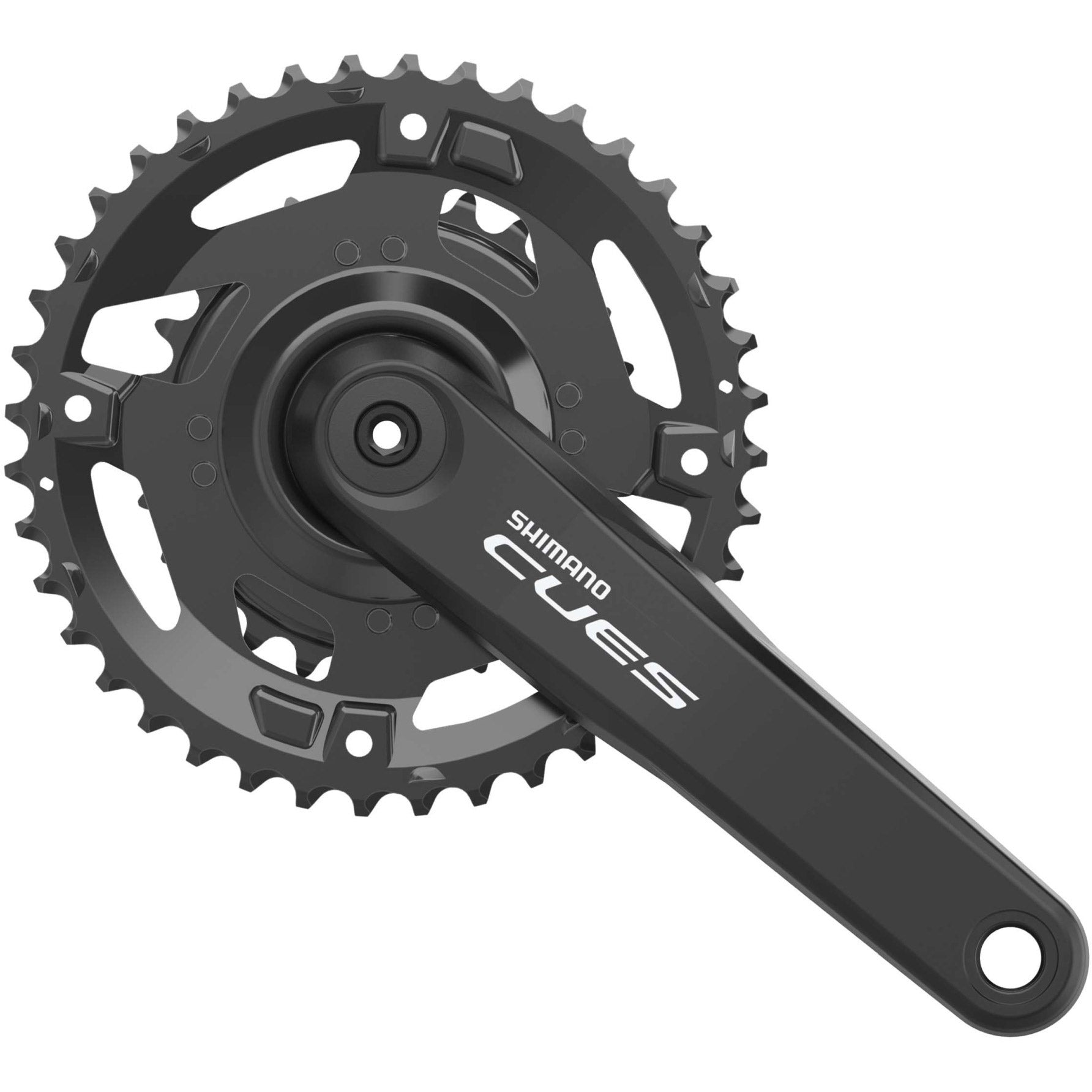 Shimano crankset cues 9 10 11v 170mm 26 40t zwart oem