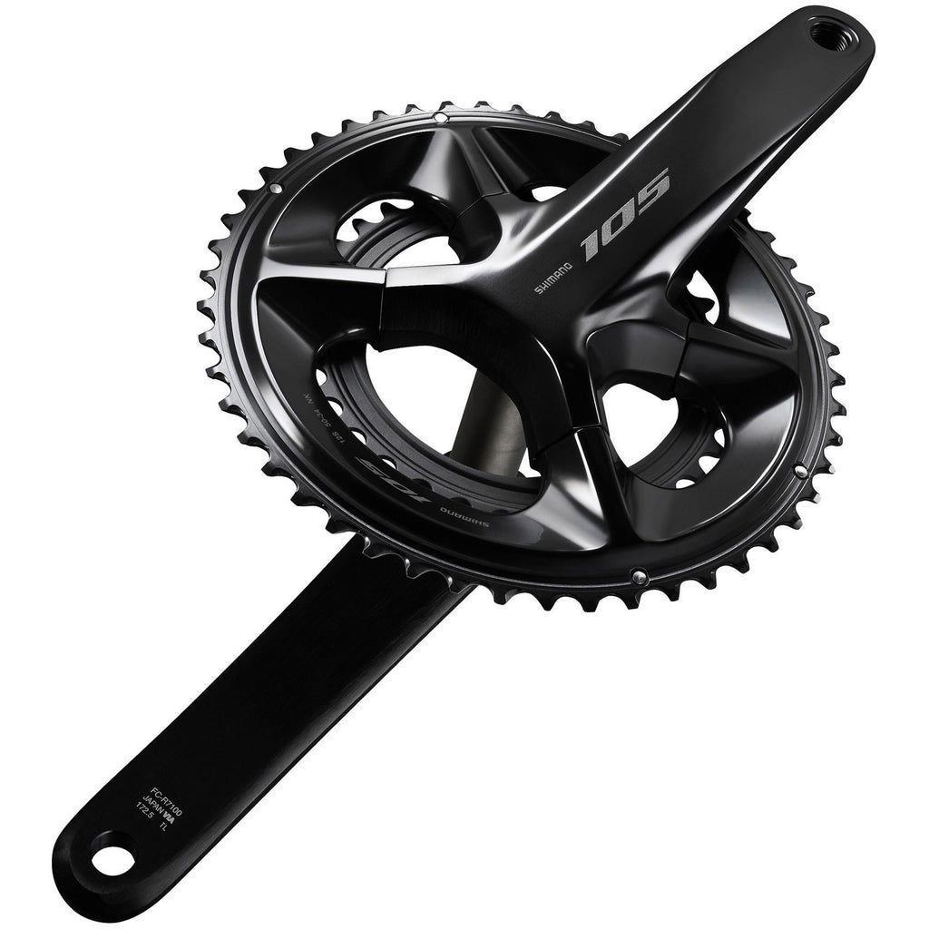 Shimano - crankset 105 fc-r7100 12v 34-50t 175mm zwart oem