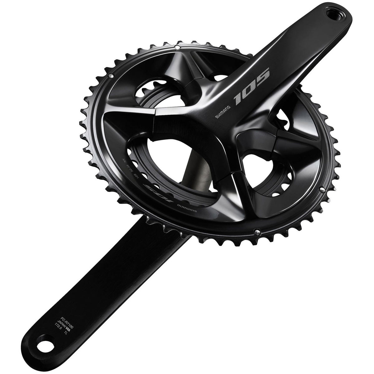 Shimano - crankset 105 fc-r7100 12v 34-50t 175mm zwart oem