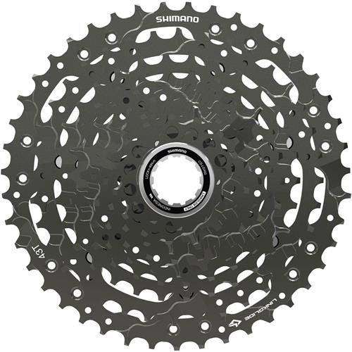 Shimano - cassette cs-lg400 10v 11-43t link glide zwart oem
