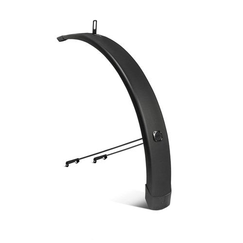 Eurofender S.r.l.u. - Eurofender S.r.l.u. Voorspatbord 20 inch 65mm urban arrow mat zwart tempo square