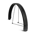 Eurofender - Eurofender achterspatbord tempo square 26" 65mm mat zwart