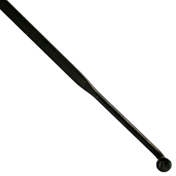 Sapim Rayon CX-Ray14-258 acier inoxydable avec écrou noir (1 pièce)