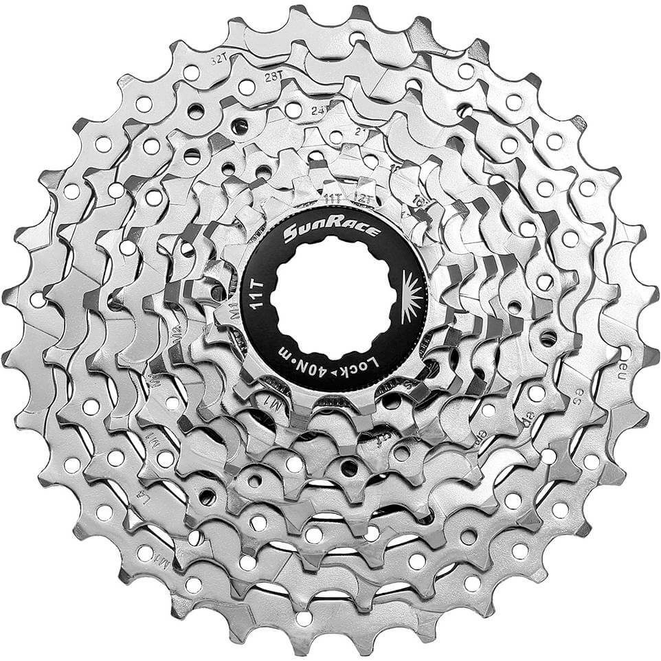 Spanninga - cassette csm96 9v 11-32t nikkel zilver (10st)