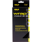 Velo handvat stuurtape gel, zwart met kurkprint