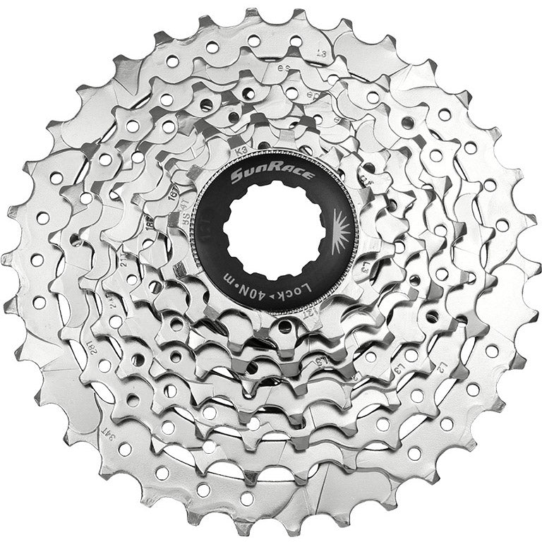 Spanninga - cassette csm66 8v 11-34t nikkel zilver (10st)
