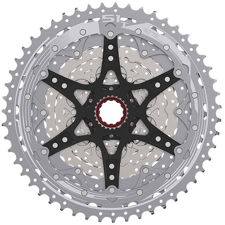 SunRace - cassette csmz933 12v 10-51t microspline zilv/r