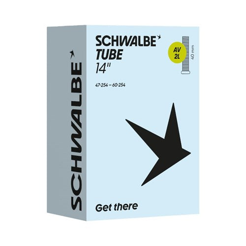 Schwalbe Benelux B.V. - Benelux B.V. binnenband av2l 14" 47/60-254 av 40mm