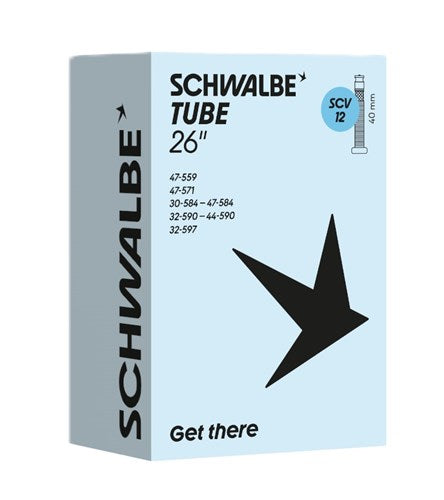Schwalbe Benelux B.V. - Benelux B.V. binnenband scv12 26" 30/47-559/597 40mm