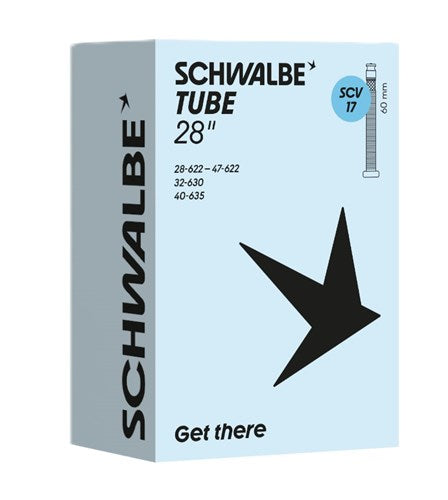 Schwalbe Benelux B.V. - Benelux B.V. binnenband clik valve scv17 28 inch 28/47-622/635 60mm
