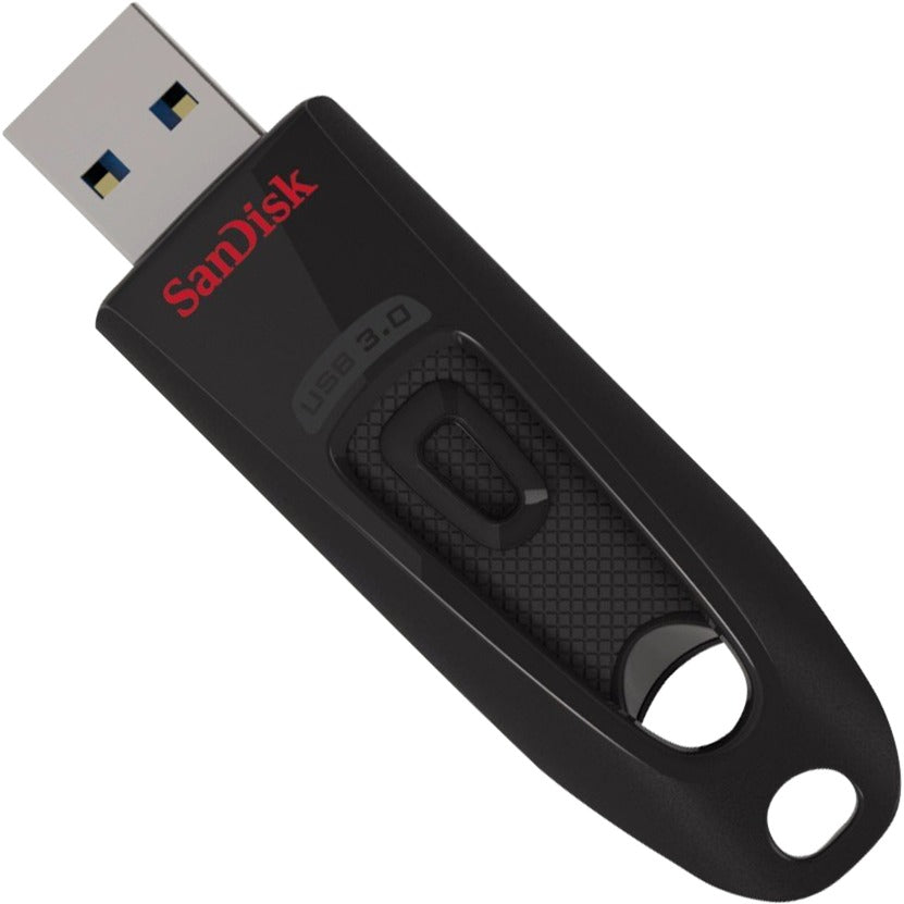 Sandisk ultra 64 gb usb-stick (zwart rood, sdcz48-064g-u46)