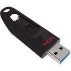 Sandisk ultra usb 3.0 16 gb usb-stick (zwart rood, sdcz48-016g-u46)