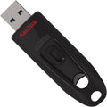 Sandisk ultra usb 3.0 32 gb usb-stick (zwart rood, sdcz48-032g-u46)