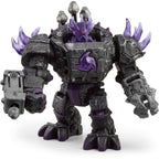 Schleich eldrador - schaduw-meesterrobot met mini creature speelfiguur